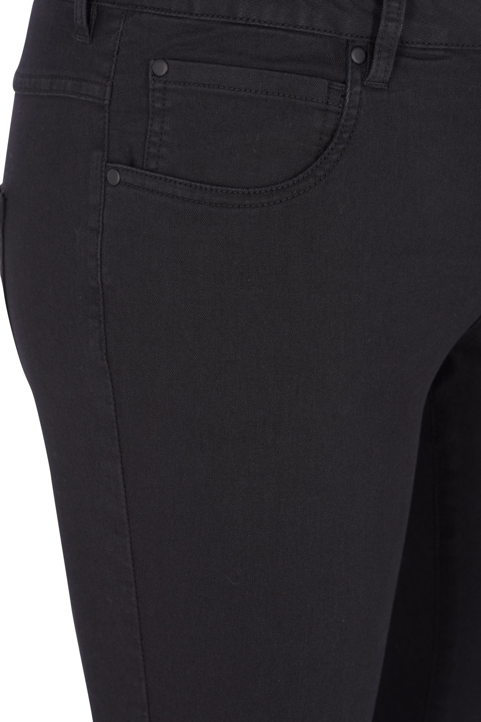 Hochtaillierte Super Slim Amy Jeans, Black, Packshot image number 3