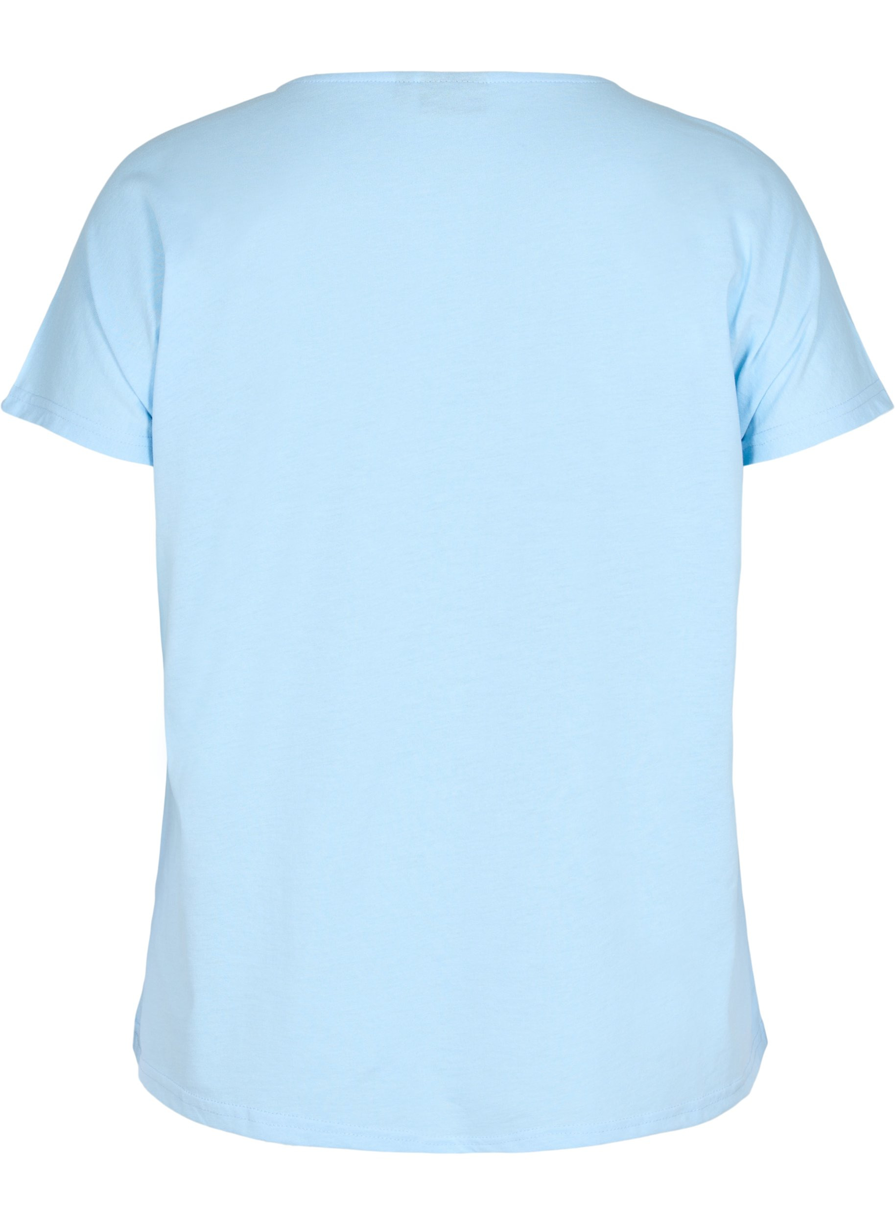 T-shirt, Chambray Blue, Packshot image number 1