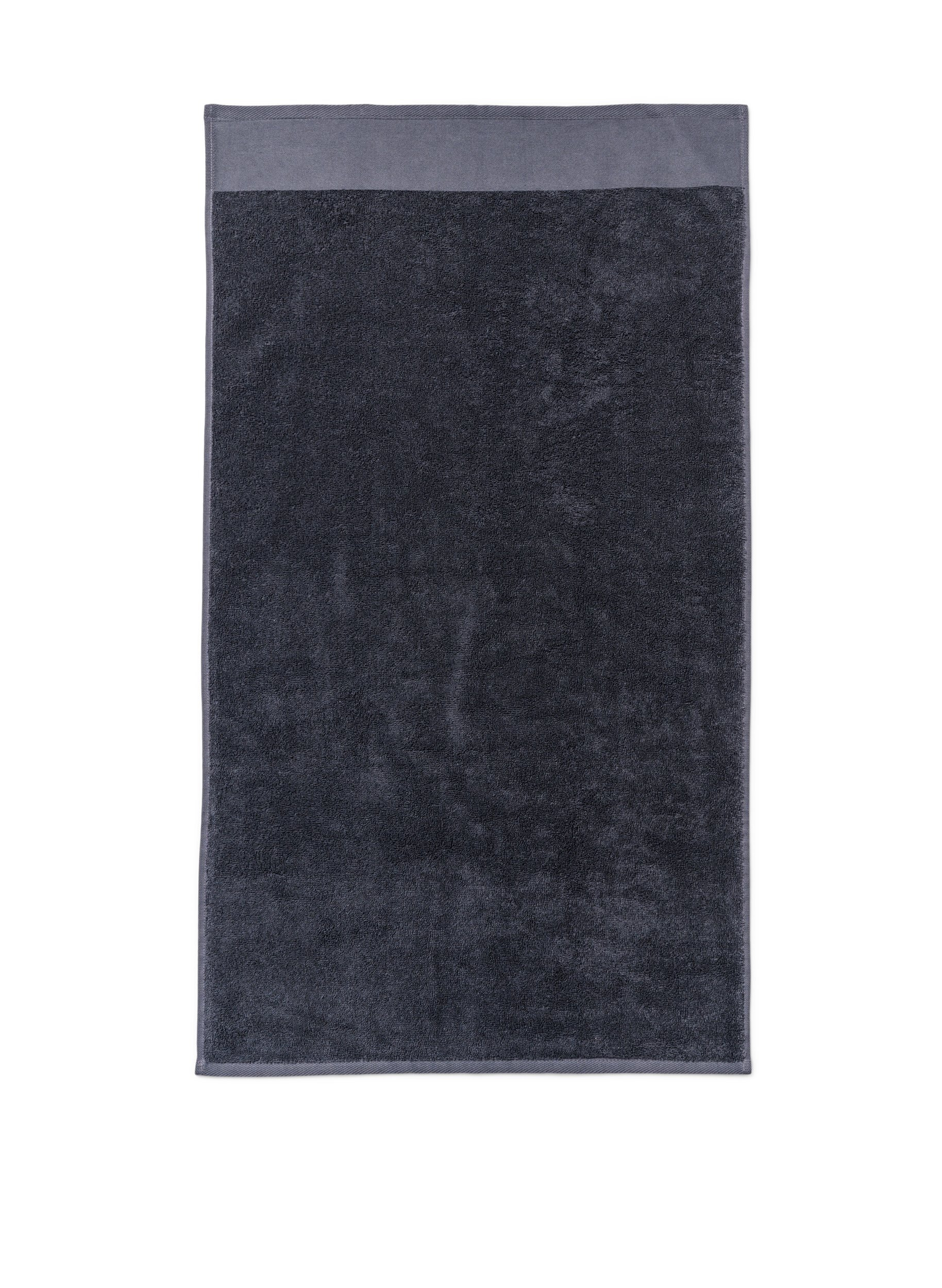 Handtuch aus Baumwoll-Frottee, Graphite, Packshot image number 1