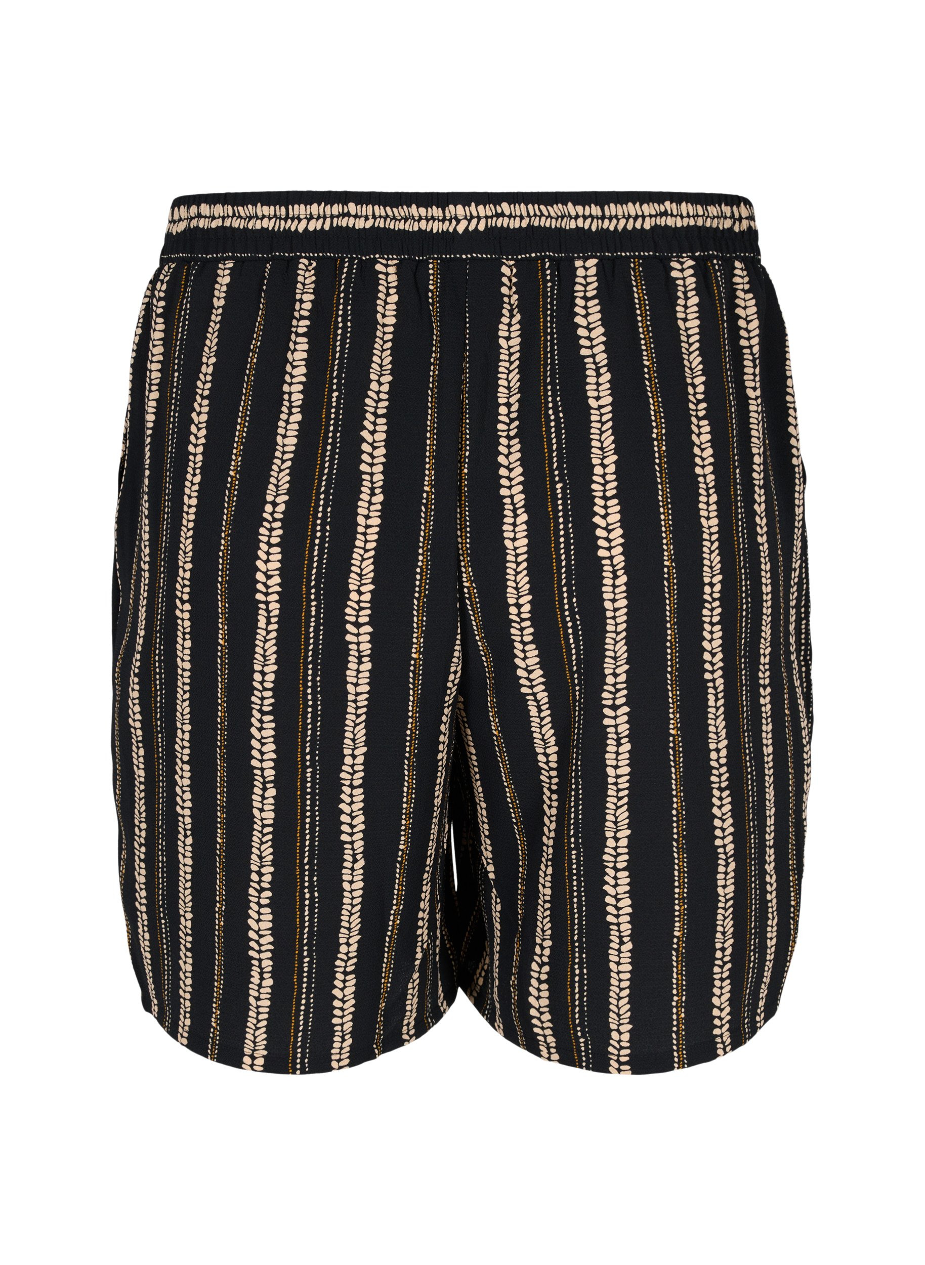 Shorts mit Print und Taschen, Graphic Stripe, Packshot image number 1