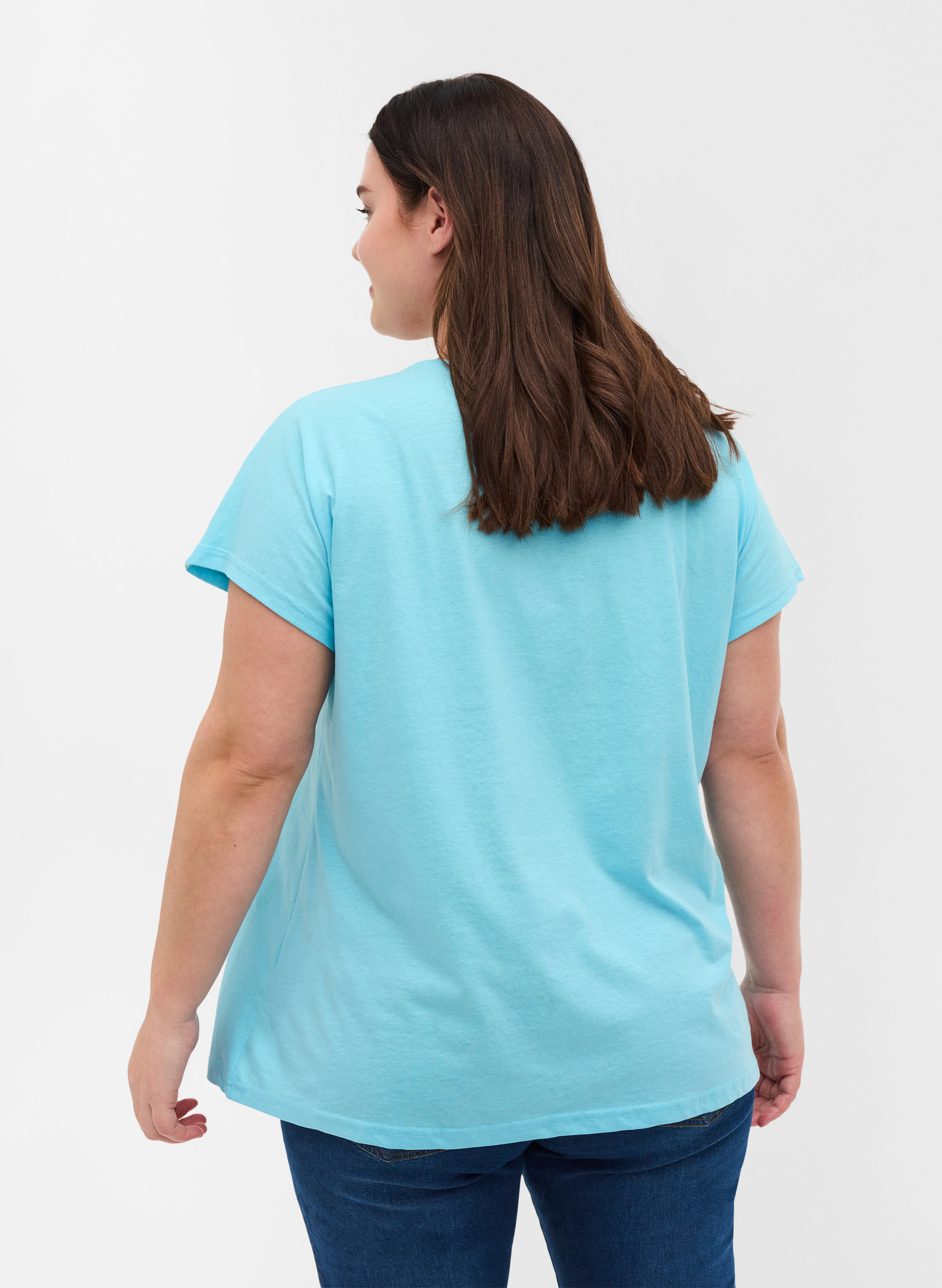 T-shirt, Blue Topaz, Model image number 1