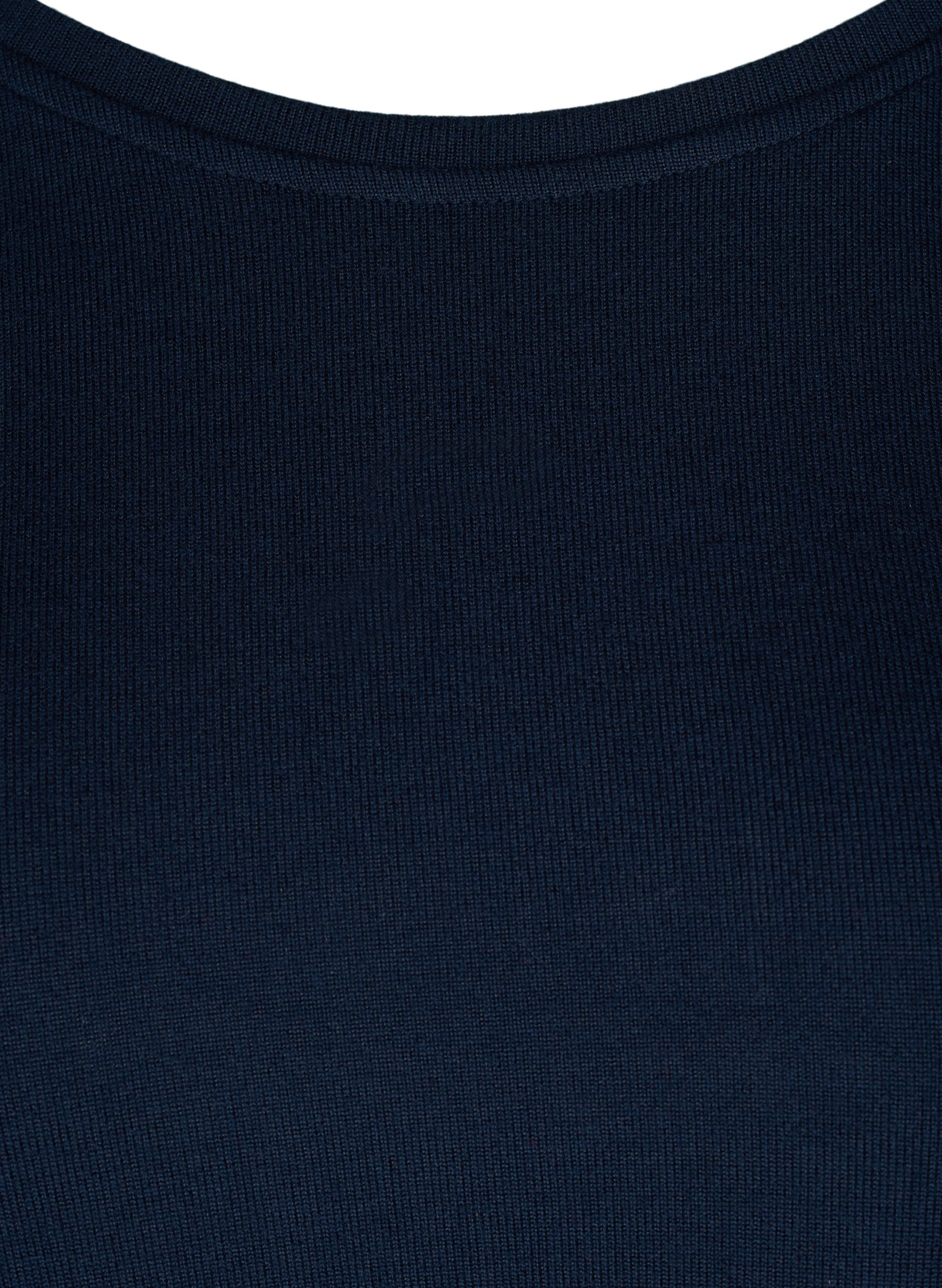 Langarm Bluse mit Knopfdetails, Black, Packshot image number 2