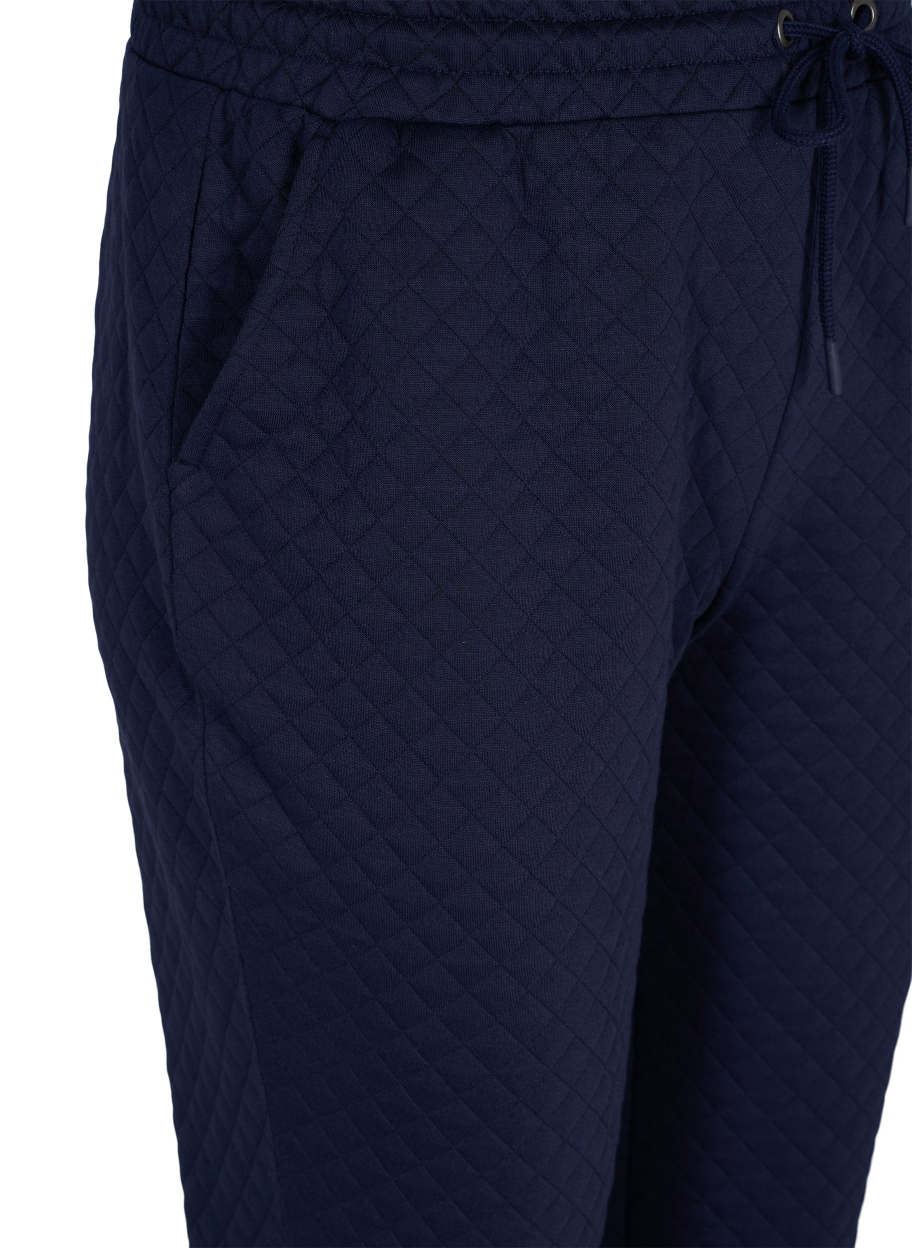 Sweatpants mit Steppmuster, Navy Blazer, Packshot image number 2
