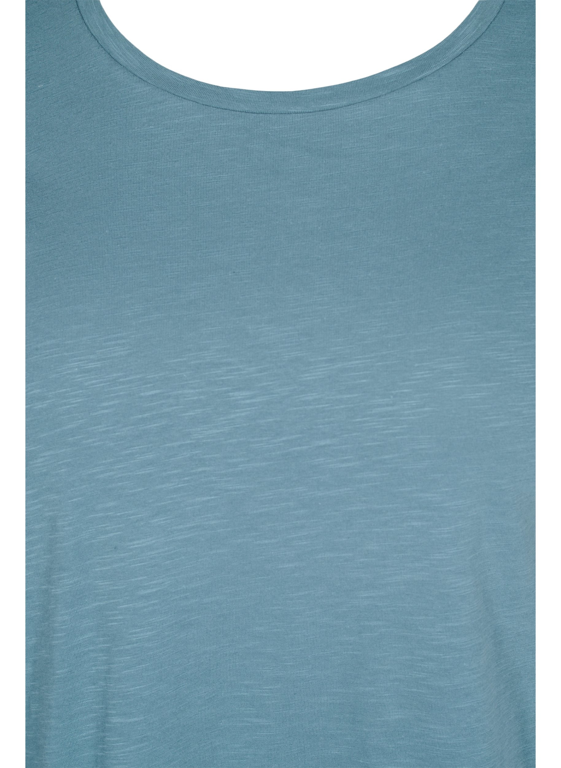 Baumwoll-T-Shirt mit kurzen Ärmeln, Goblin Blue, Packshot image number 2