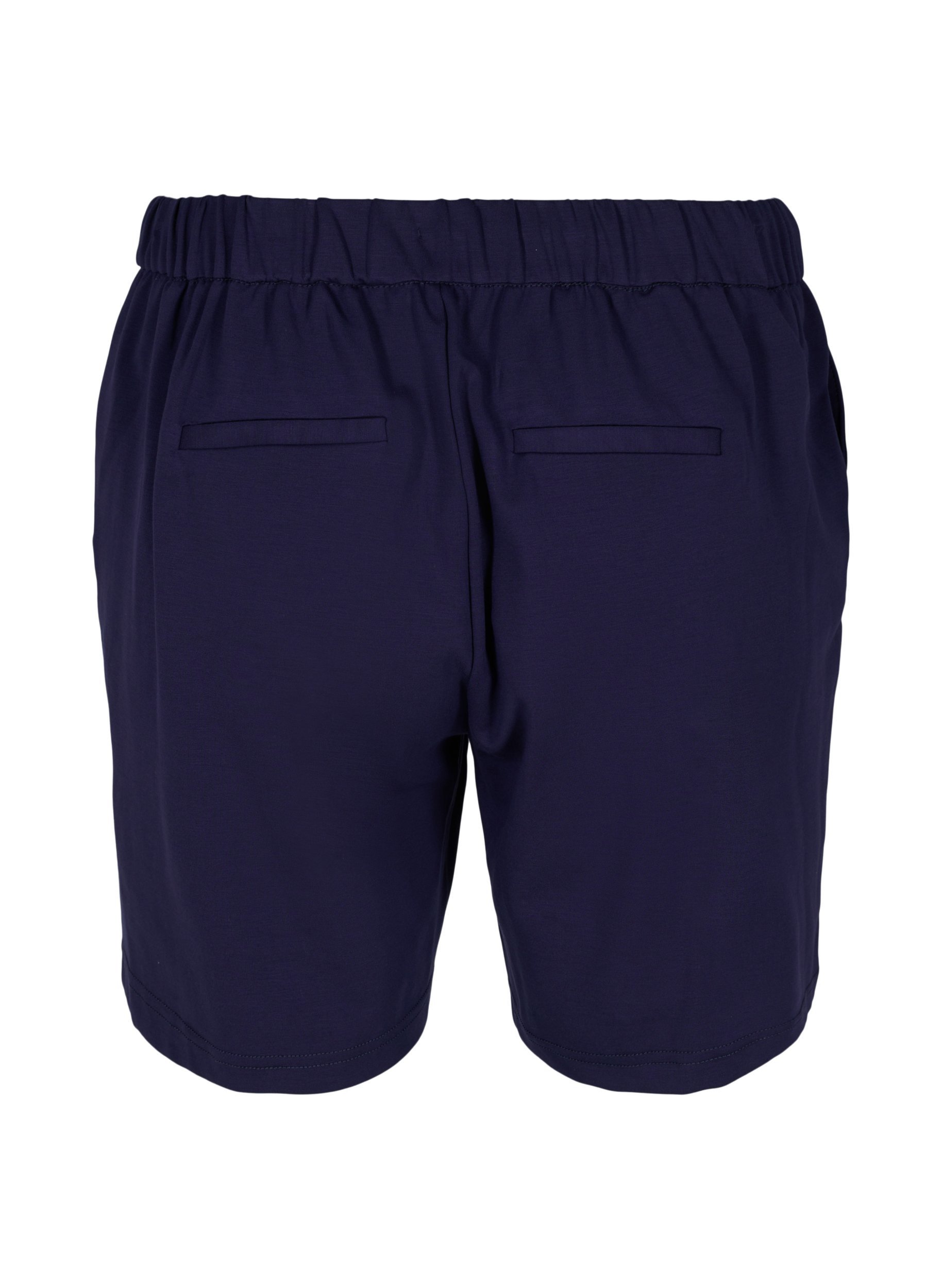 Lockere Shorts mit Kordelzug und Taschen, Navy Blazer, Packshot image number 1