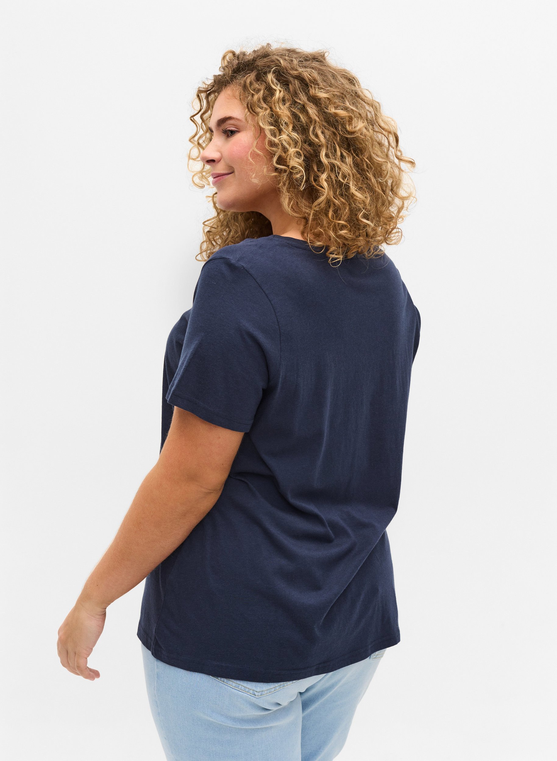T-Shirt, Navy Blazer, Model image number 1