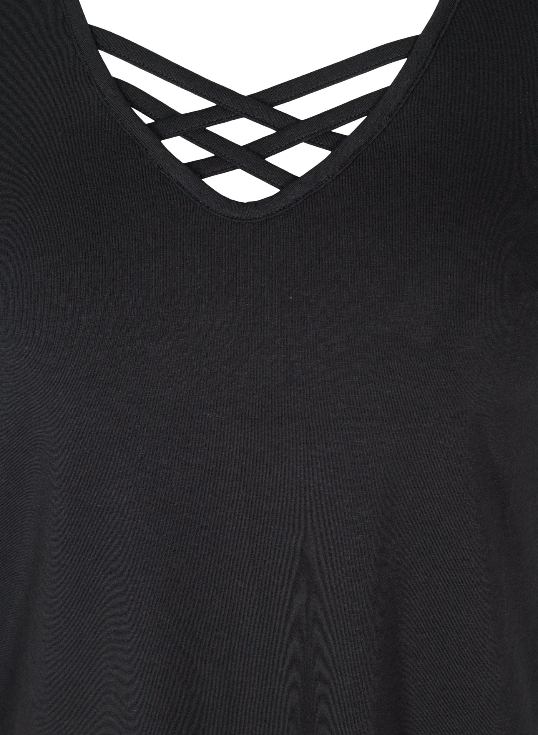 T-Shirt, Black, Packshot image number 2