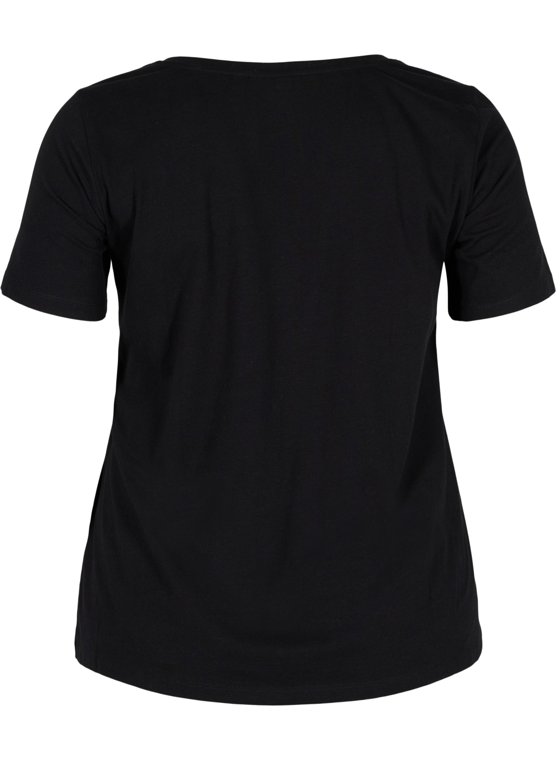 Basic T-Shirt, Black, Packshot image number 1