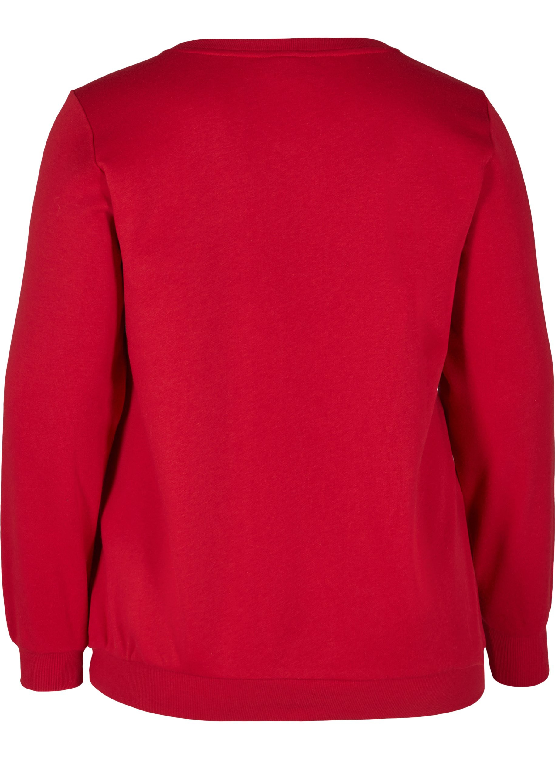 Weihnachts-Sweatshirt, Red Merry Xmas , Packshot image number 1