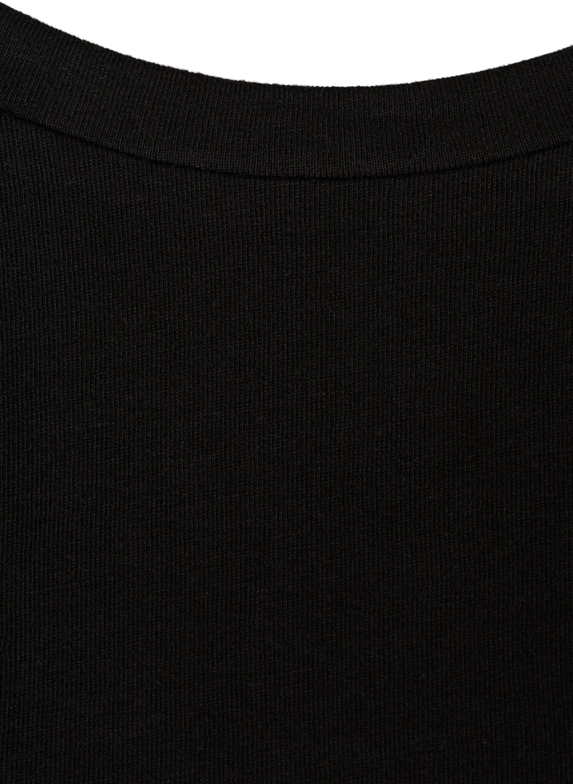 T-Shirt, Black, Packshot image number 2