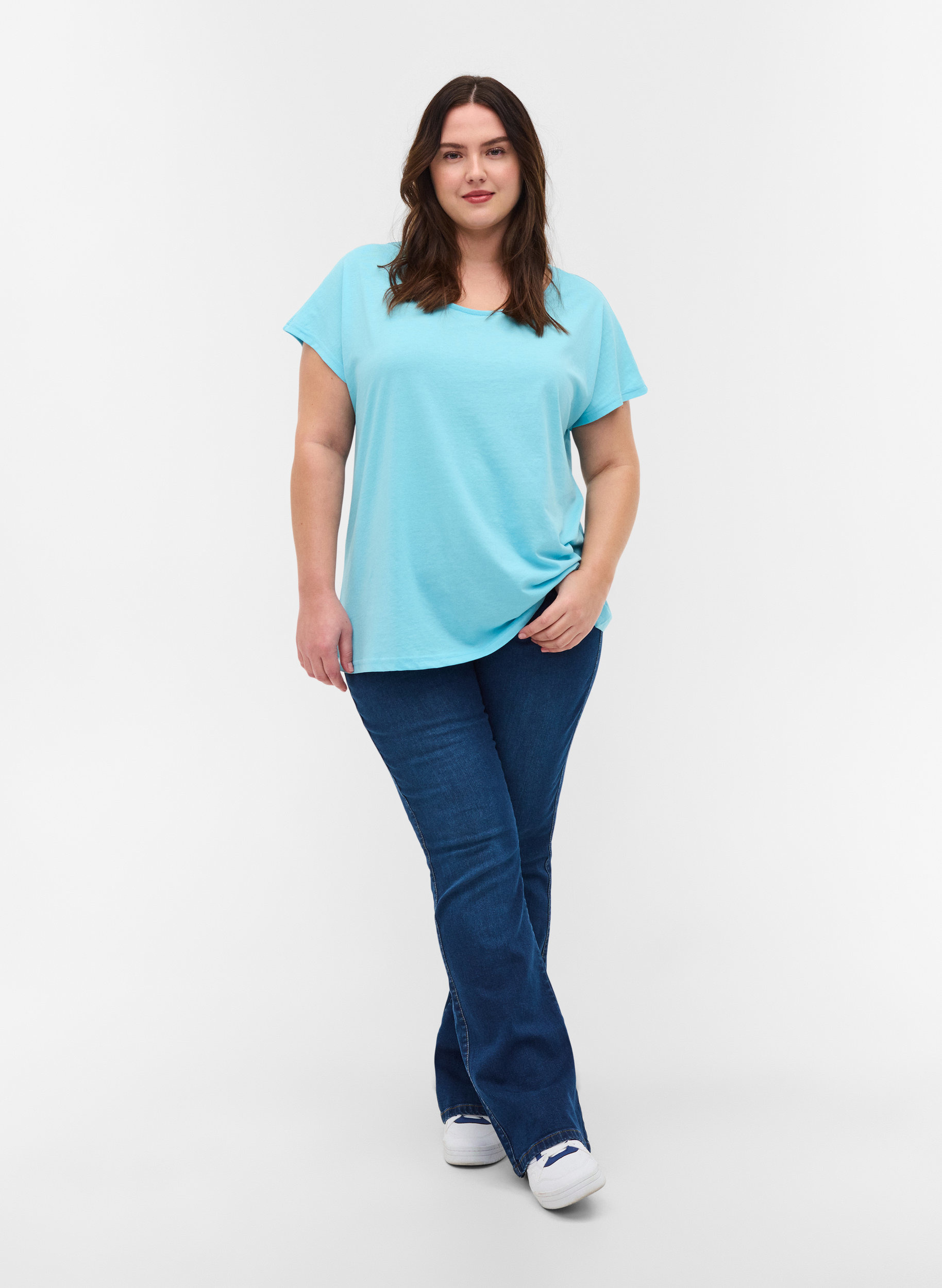 T-shirt, Blue Topaz, Model image number 2