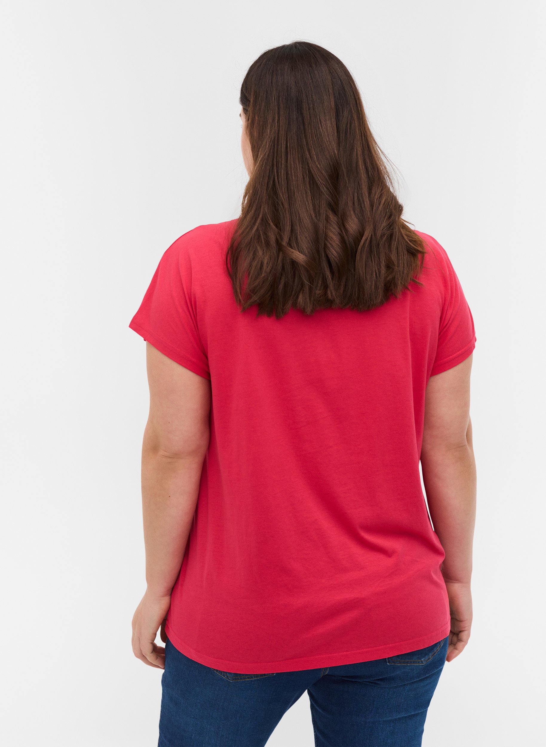 T-shirt, Raspberry, Model image number 1