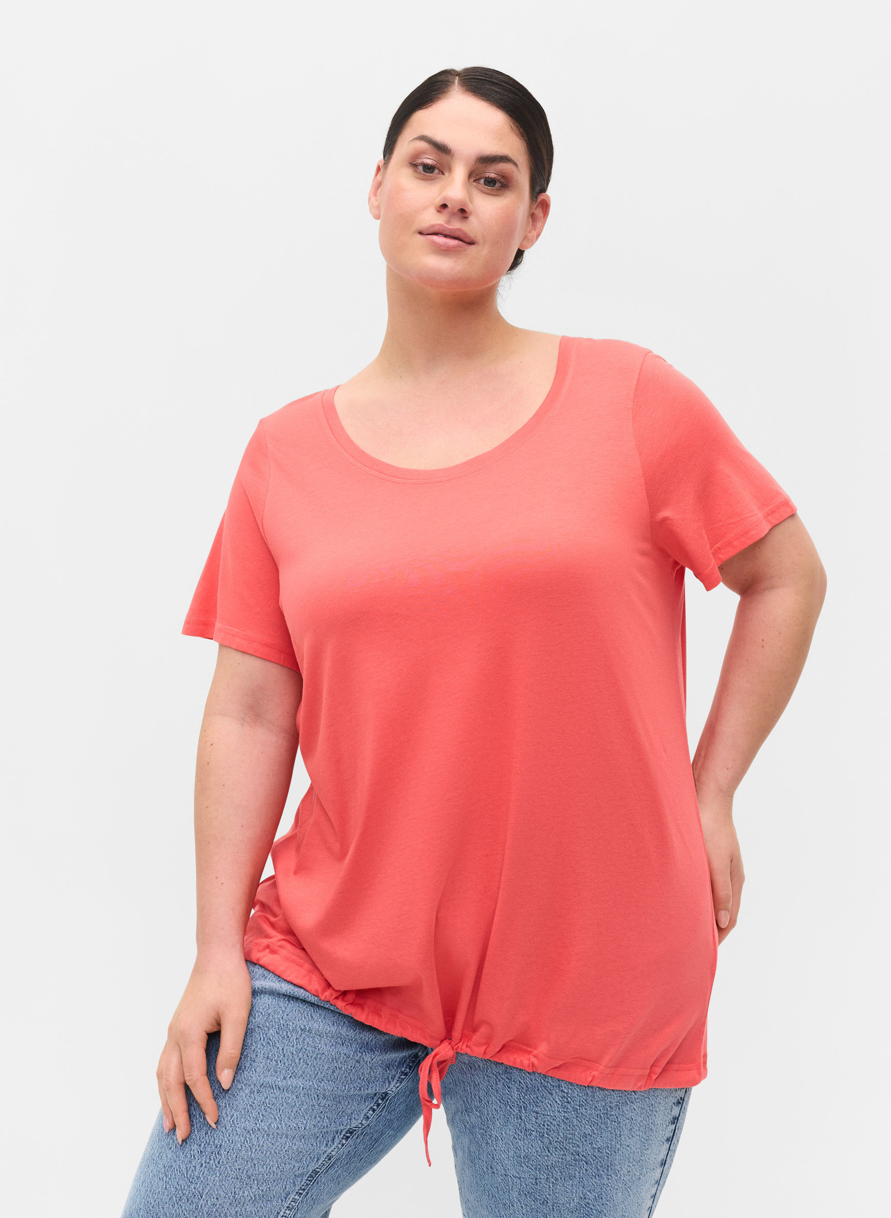 T-Shirt mit verstellbarem Saum, Dubarry, Model