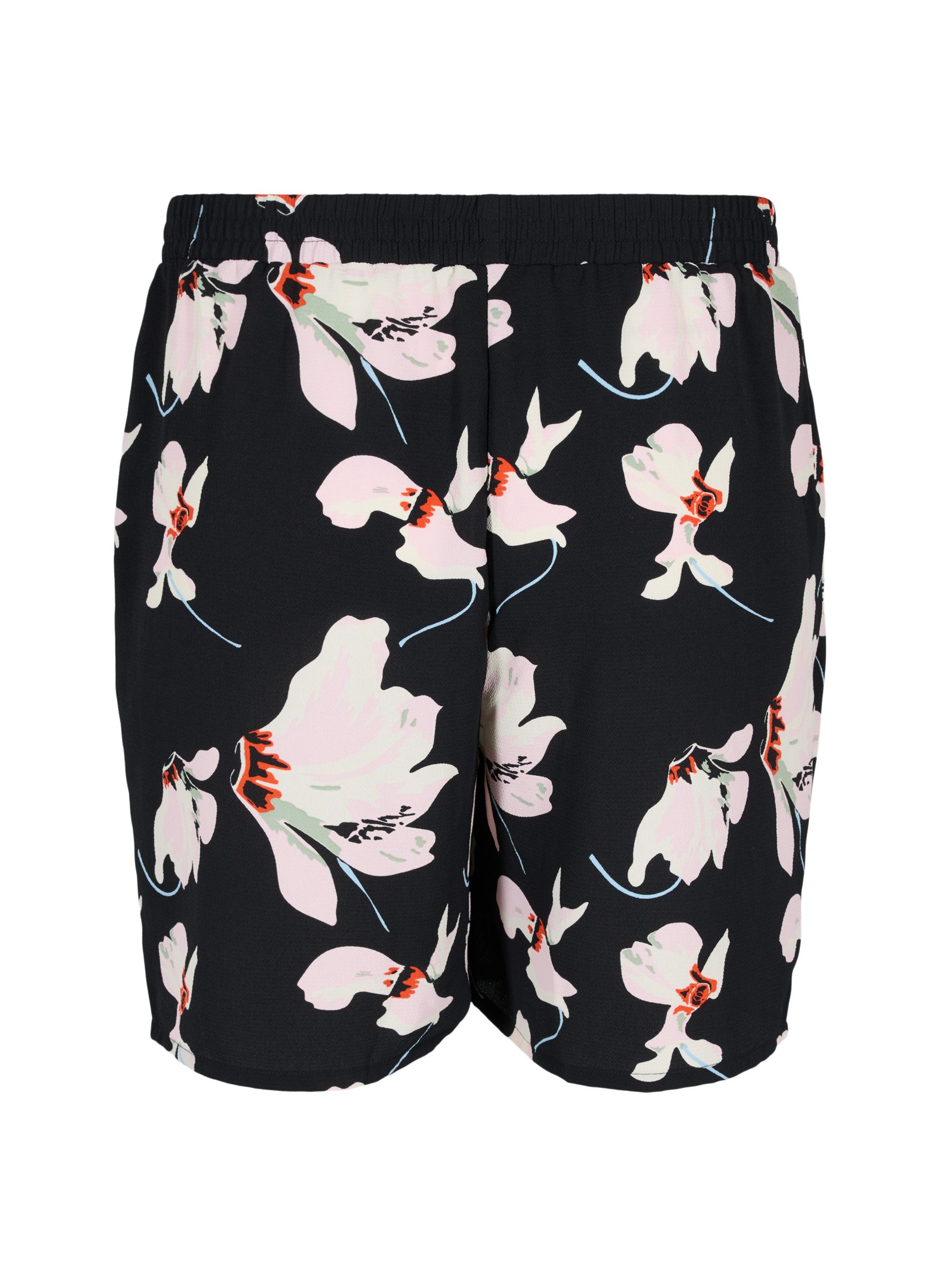 Shorts mit Print und Taschen, Big Flower AOP, Packshot image number 1