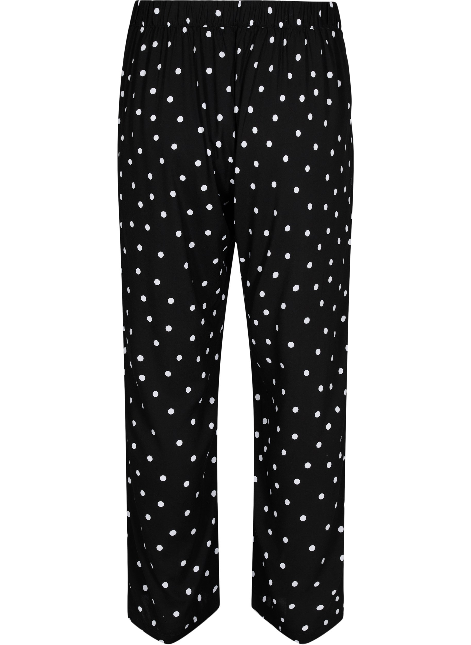 Hose mit Print und Taschen, Black Dot, Packshot image number 1