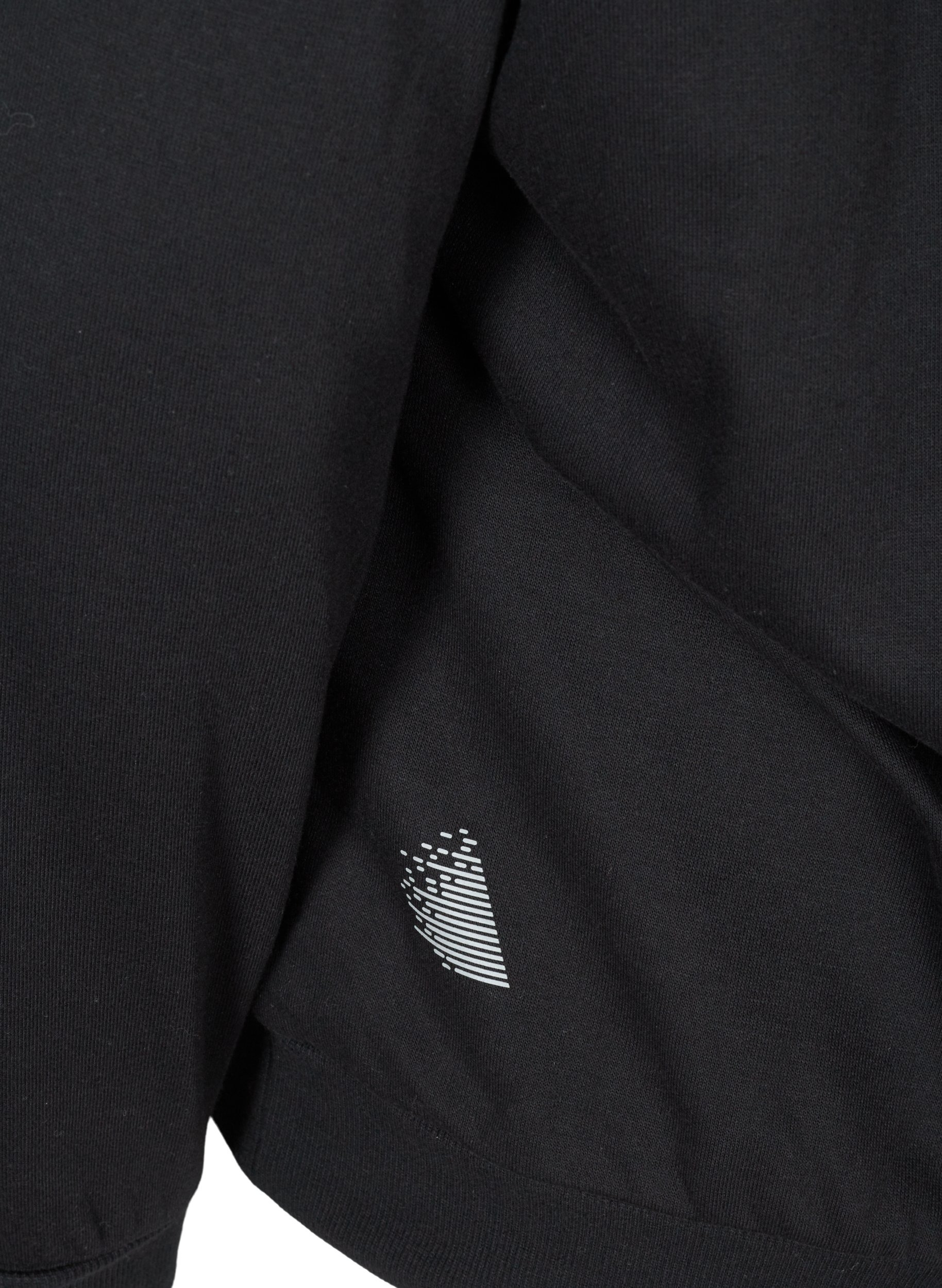 Sweatshirt mit Printdetails, Black, Packshot image number 3