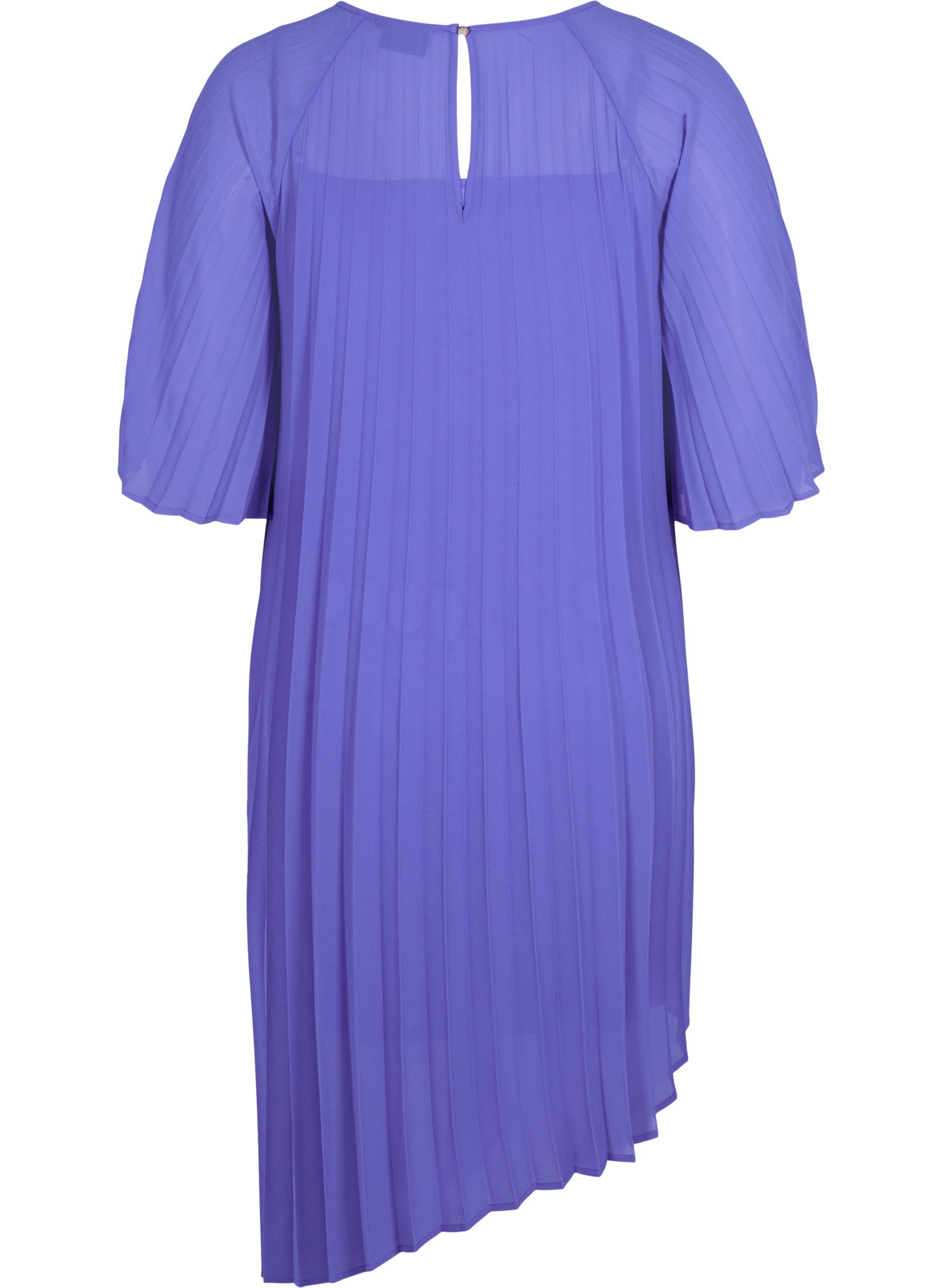 Kleid mit 2/4 Ärmeln und A-Linie, Dazzling Blue, Packshot image number 1