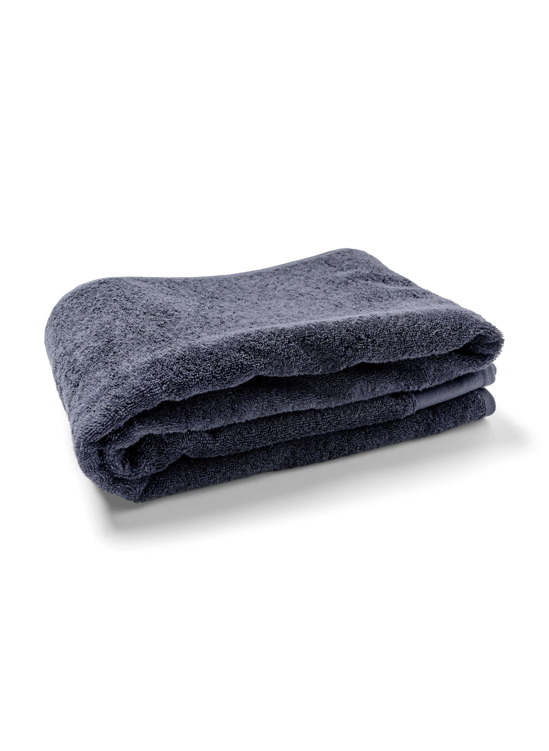 Handtuch aus Baumwoll-Frottee, Graphite, Packshot image number 2