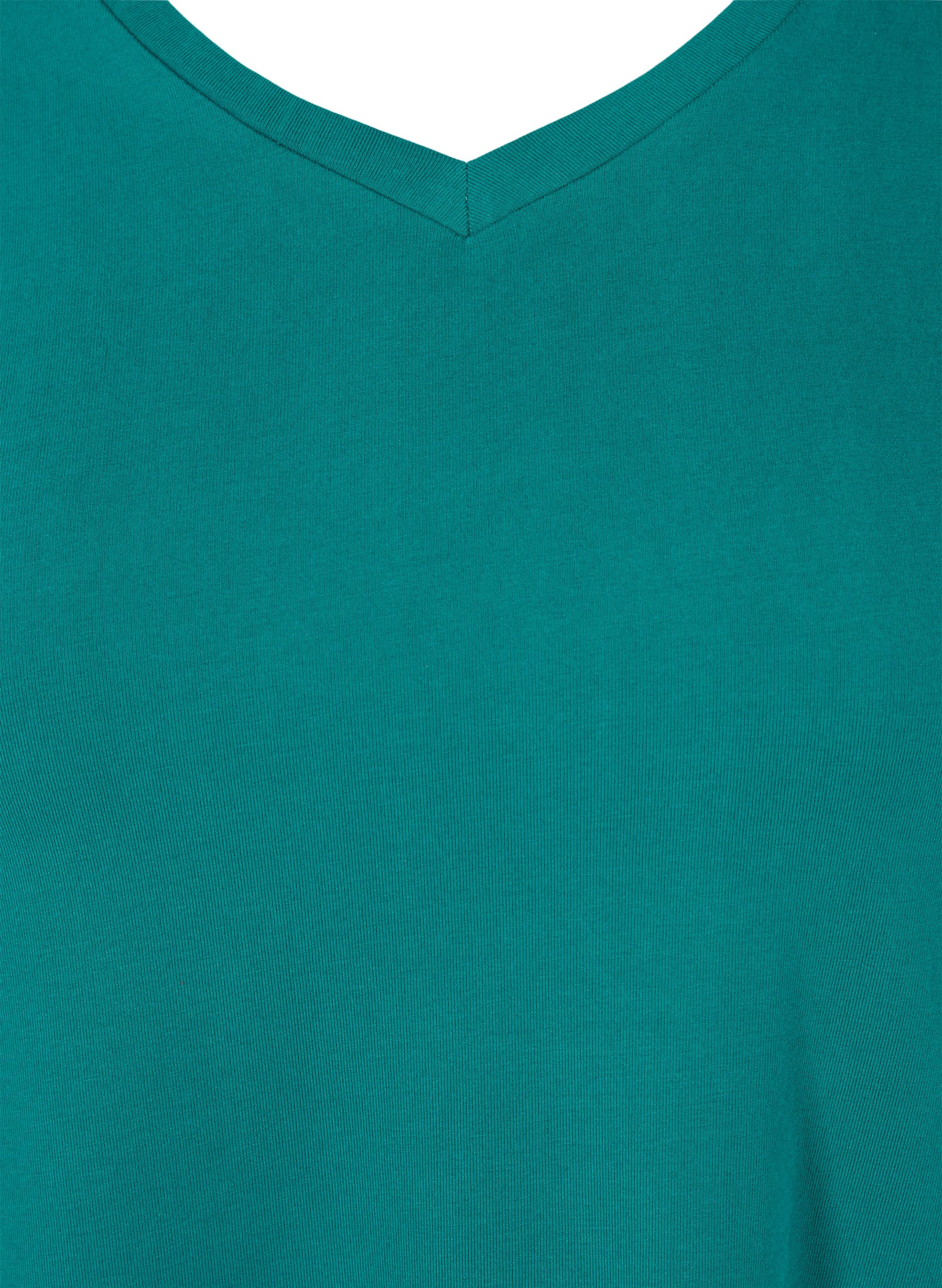 Basic T-Shirt, Teal Green, Packshot image number 2