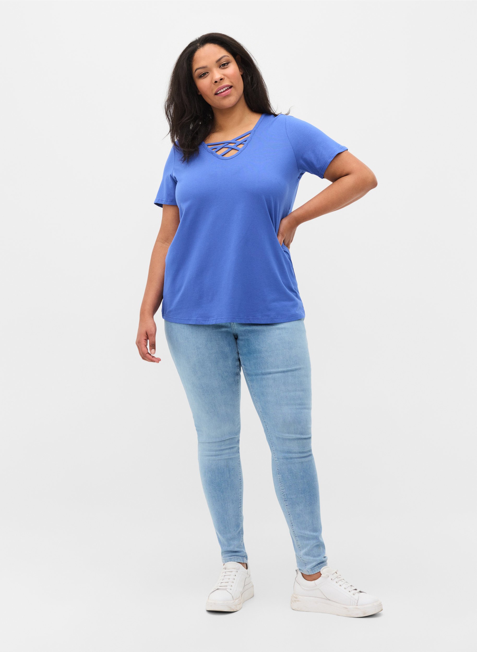 T-Shirt, Dazzling Blue, Model image number 3